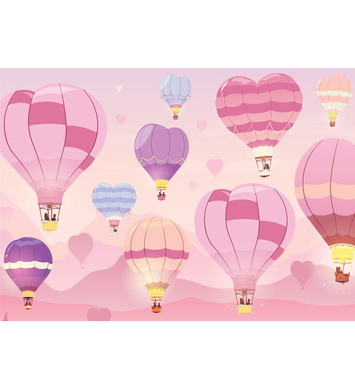 Tins With Pop® Hot Air Balloons Love